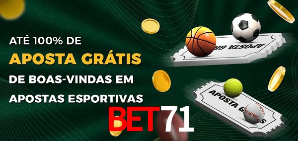 BET71 Ate 100% de Aposta Gratis
