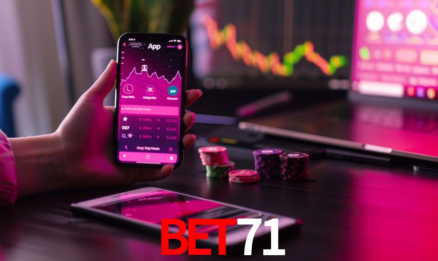 Recursos Exclusivos do App BET71 - Modo Offline, Login Biométrico